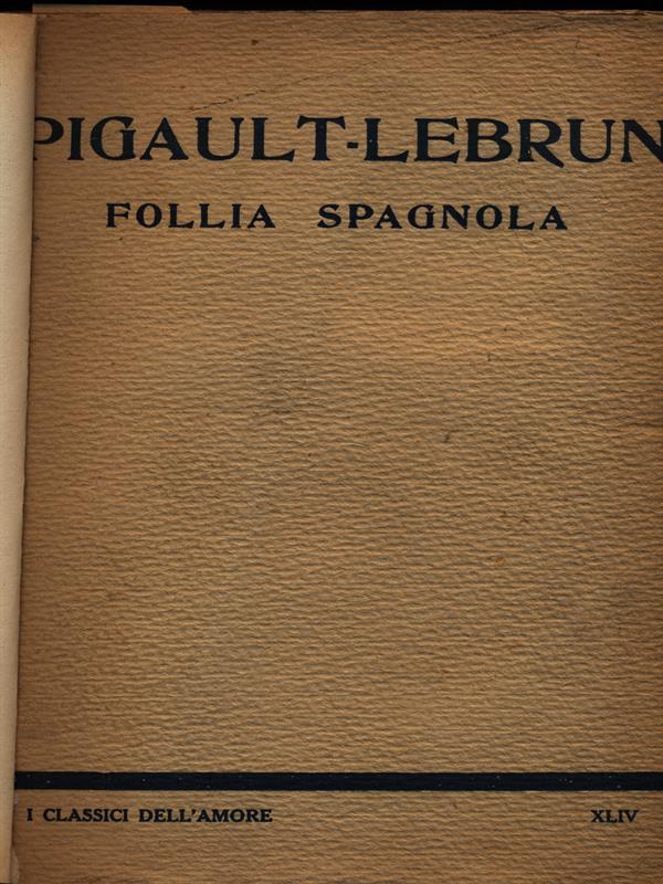 Follia spagnola
