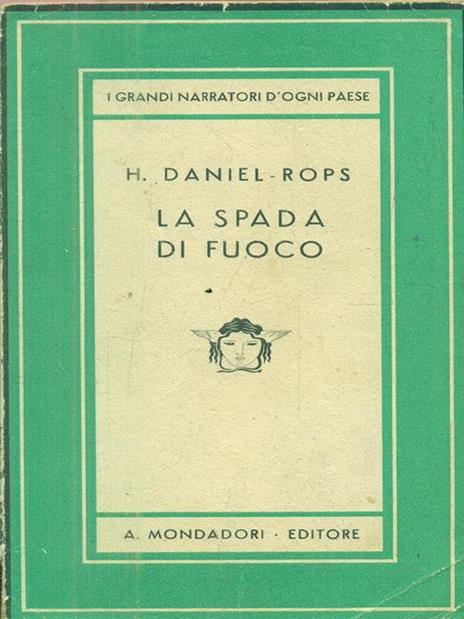 La spada di fuoco - Henri Daniel Rops - copertina