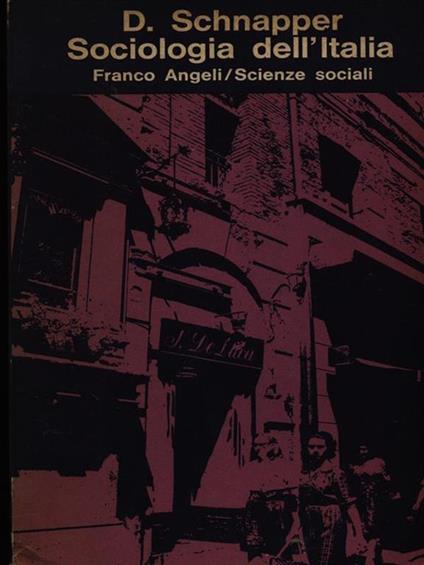Sociologia dell'Italia - copertina