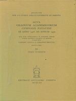 Acta graduum academicorum Gymnasii Patavini ab anno 1435 ad annum 1450