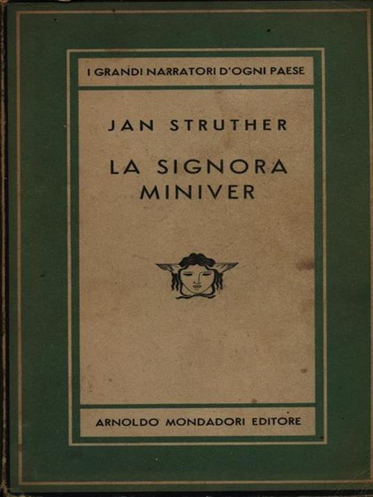 La signora Miniver - Jan Struther - copertina