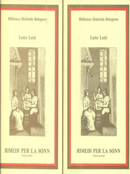 Rimedi per la sonn. 2 volumi - Lotto Lotti - copertina
