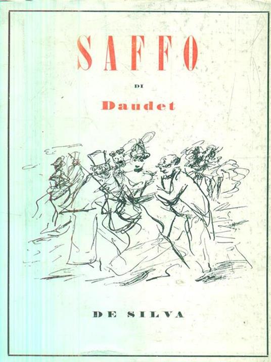 Saffo - Alphonse Daudet - copertina