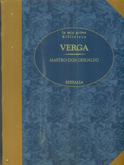 Mastro-don Gesualdo - Giovanni Verga - copertina