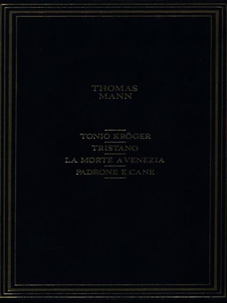 Tonio Kröger. Testo tedesco a fronte - Thomas Mann - copertina