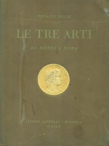Le  tre arti - Giovanni Orsini - copertina