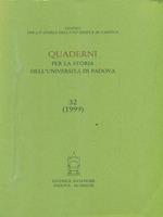 Quaderni per la storia dell'Università di Padova