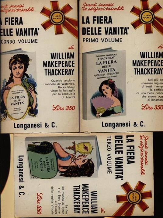 La fiera delle vanità - William M. Thackeray - copertina