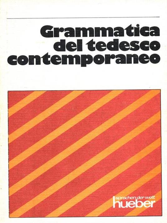 Deutsch 2000. Grammatica del tedesco contemporaneo - copertina