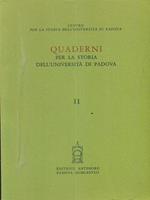 Quaderni per la storia dell'Università di Padova