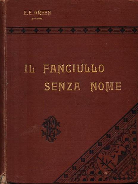 Il fanciullo senza nome - E. E. Green - copertina