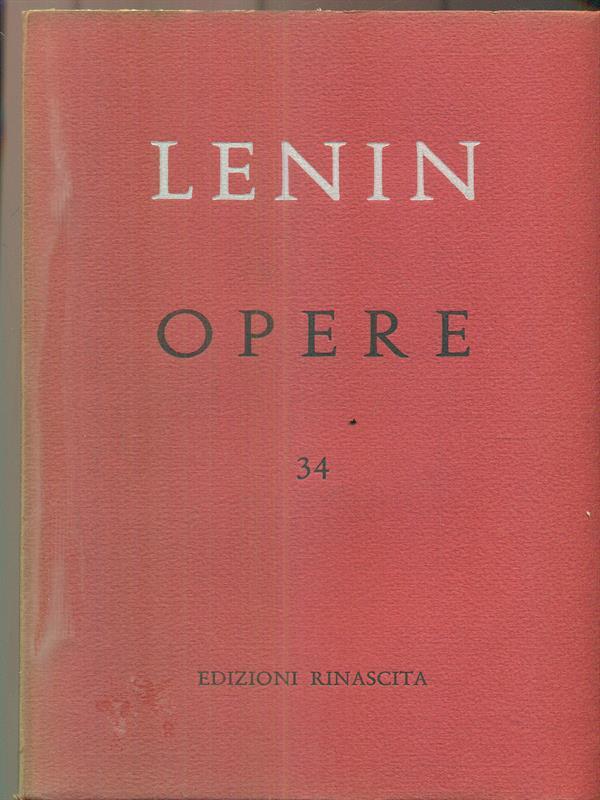 Opere. vol 34