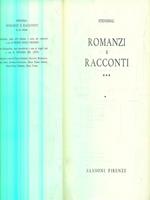 Romanzi e racconti. Vol III