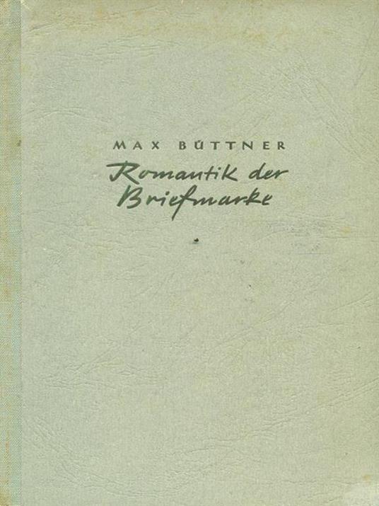 Romantik der briefmarke - copertina