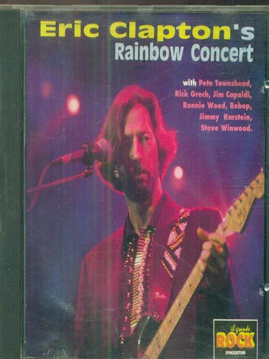 Eric Clapton's Rainbow concert. CD - copertina