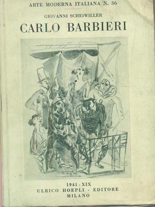 Carlo Barbieri - Giovanni Scheiwiller - copertina