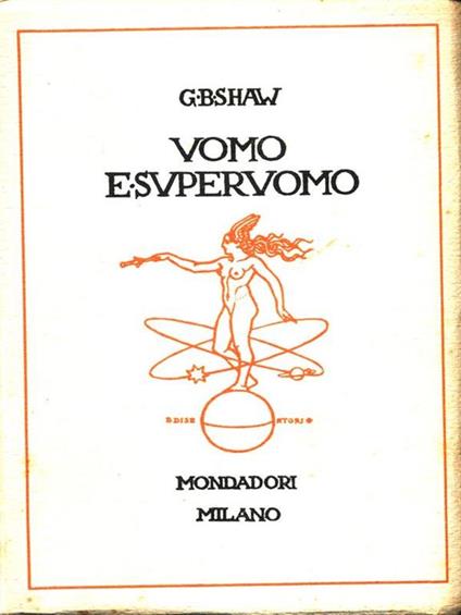 Uomo e superuomo - George Bernard Shaw - copertina