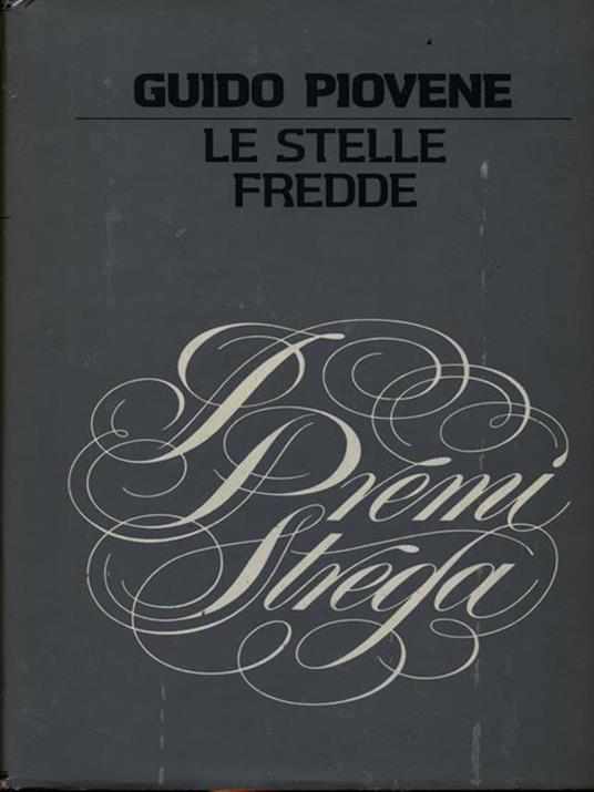 Le stelle fredde - Guido Piovene - copertina