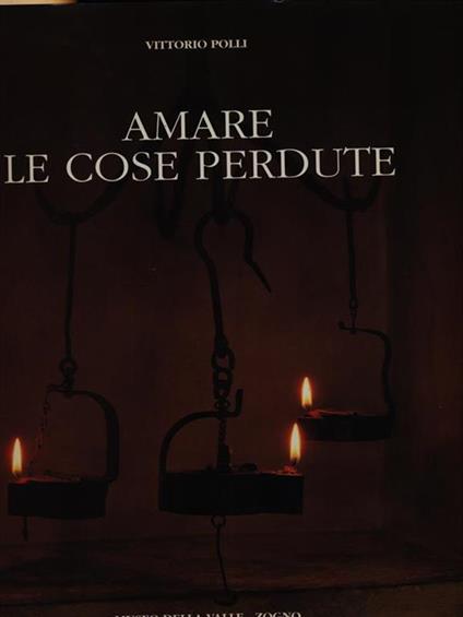 Amare le cose perdute - Vittorio Polli - copertina