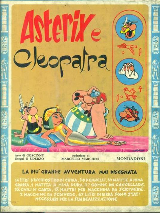 Asterix e Cleopatra - copertina