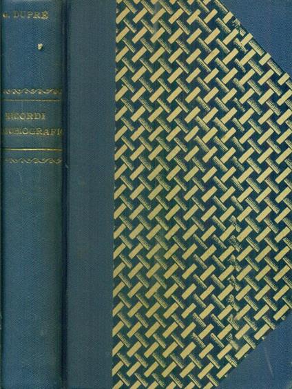 Pensieri sull'arte e ricordi autobiografici - Giovanni Duprè - copertina