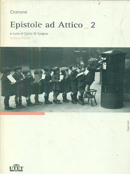 Epistole ad Attico. Vol 2 - M. Tullio Cicerone - copertina