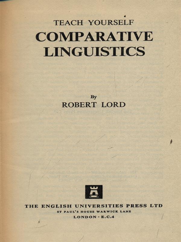 Comparative linguistics