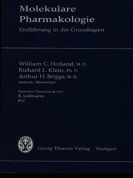 Molekulare pharmakologie - copertina