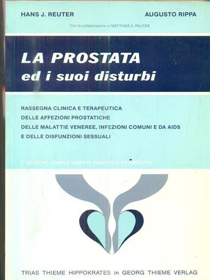 La prostata ed i suoi disturbi - copertina