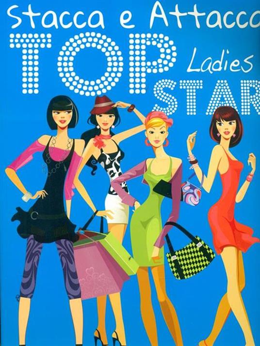Stacca e attacca Top Star Ladies - copertina
