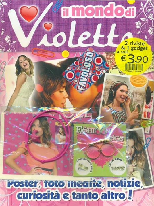 Il mondo di Violetta + gadget - copertina