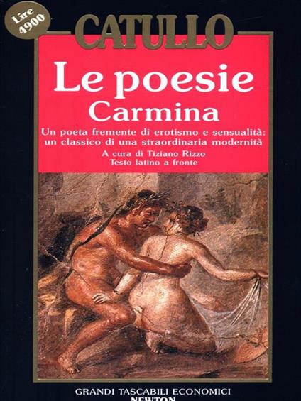 Le poesie - G. Valerio Catullo - copertina