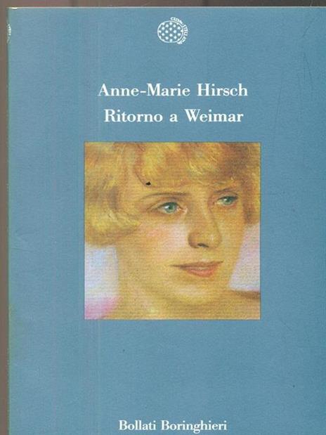 Ritorno a Weimar - Anne-Marie Hirsch - copertina