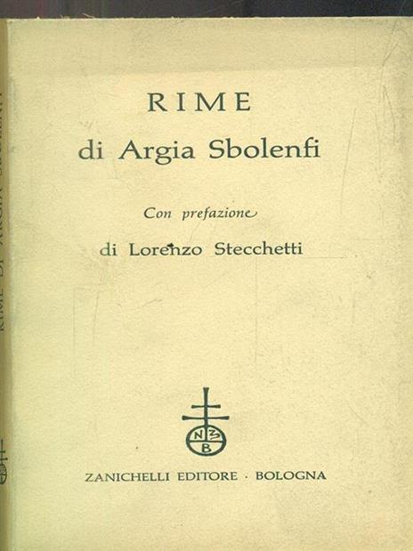 Rime - Argia Sbolenfi - 3