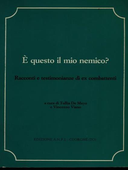 è questo il mio nemico? - copertina