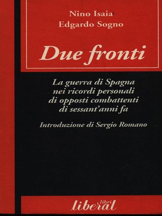 Due fronti - Nino Isaia,Edgardo Sogno - 2