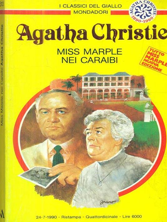 Miss Marple nei caraibi - Agatha Christie - copertina