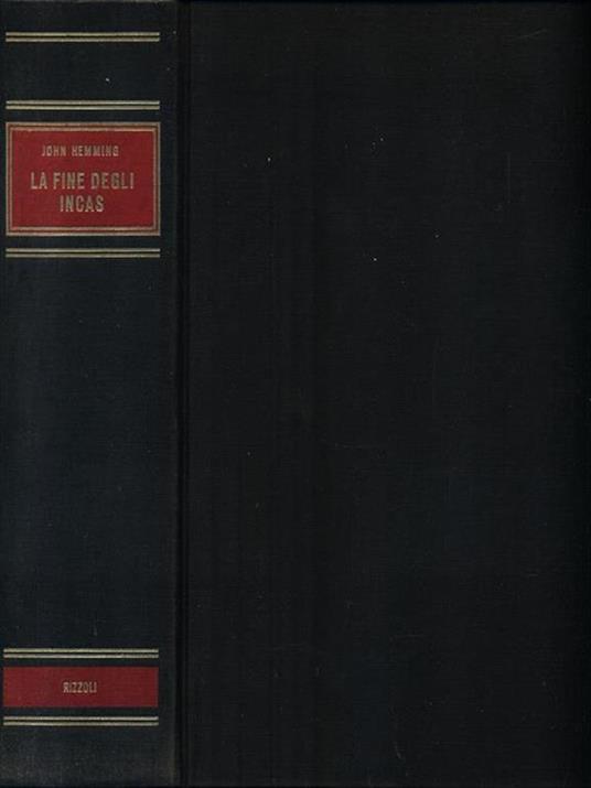 La fine degli Incas - John Hemming - copertina