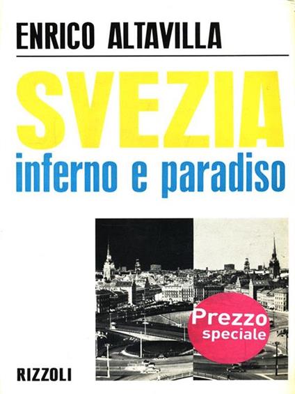Svezia inferno e paradiso - Enrico Altavilla - copertina