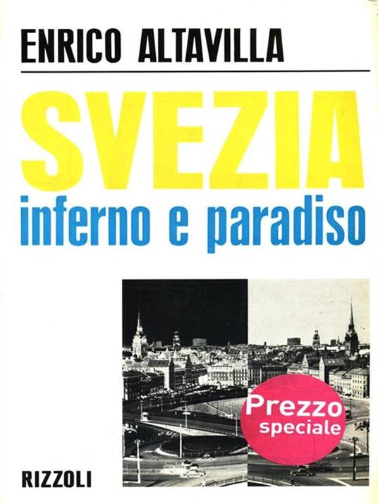 Svezia inferno e paradiso - Enrico Altavilla - copertina