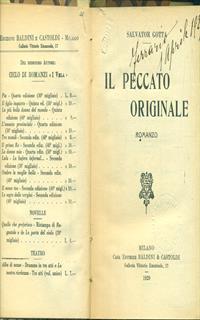 Il peccato originale - Salvatore Gotta - 2