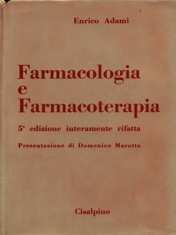 Farmacologia e farmacoterapia