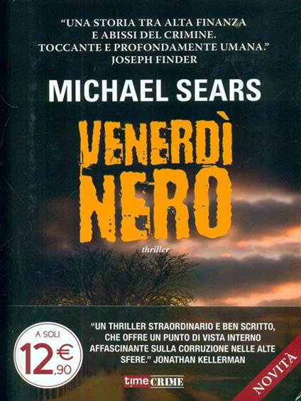 Venerdì nero - Michael Sears - copertina