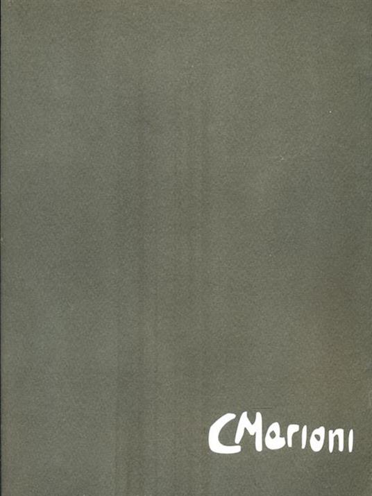 C. Marioni - copertina