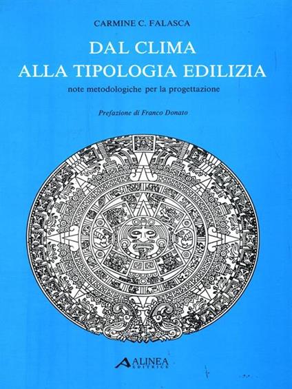 Dal clima alla tipologia edilizia - Carmine Falasca - copertina