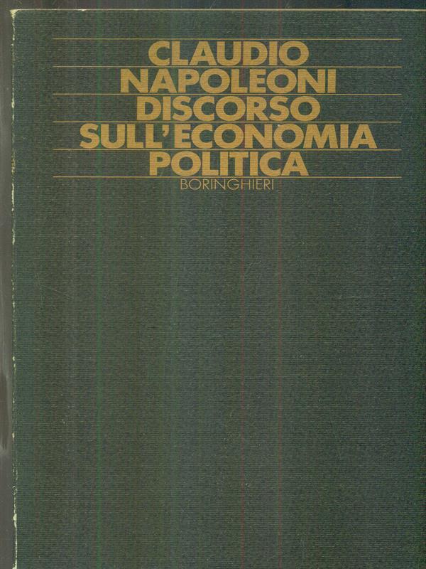 Discorso sull'economia politica