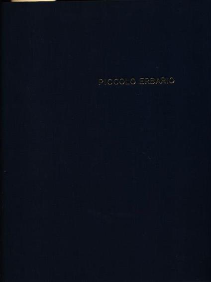 Piccolo erbario - copertina