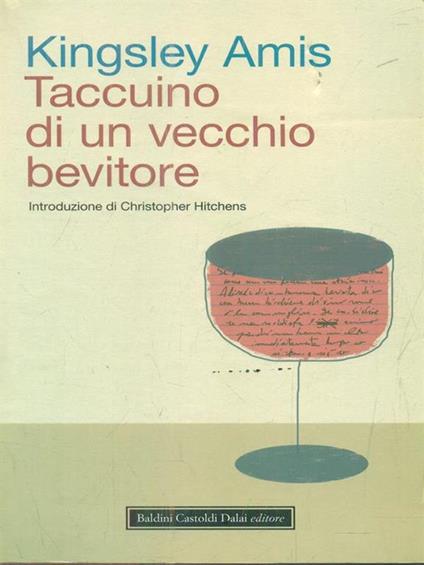 Taccuino di un vecchio bevitore - Kingsley Amis - copertina