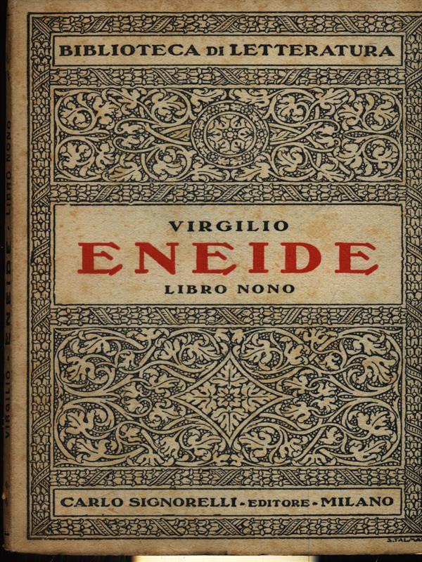 Eneide. Libro nono