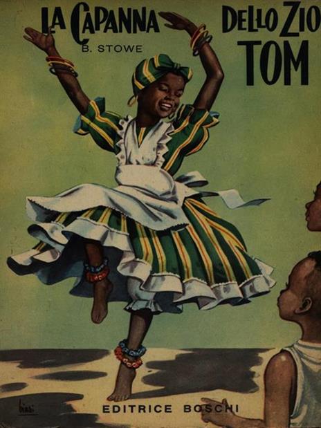 La capanna dello zio Tom - Harriet B. Stowe - copertina